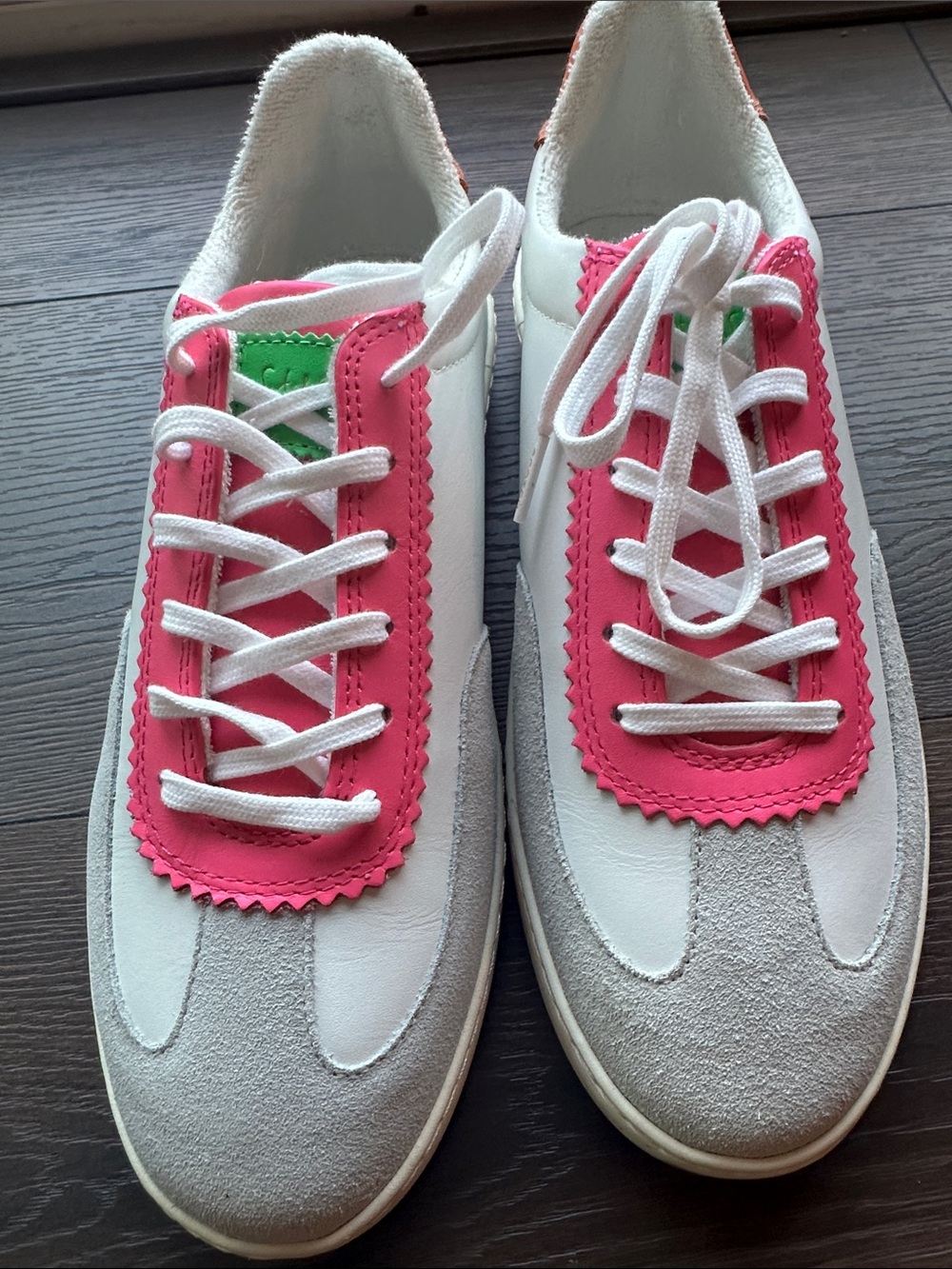 Scotch & Soda Plakka Lace-Up Sneakers/Trainers in Grey Multi Size 40  new no box